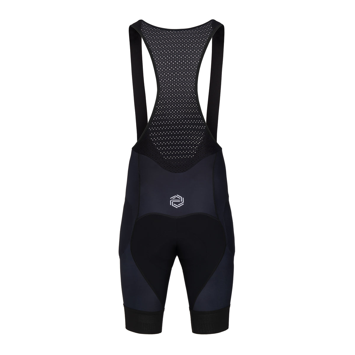 IP Collection Bib shorts with Hip Impact Protection - White logo and icon