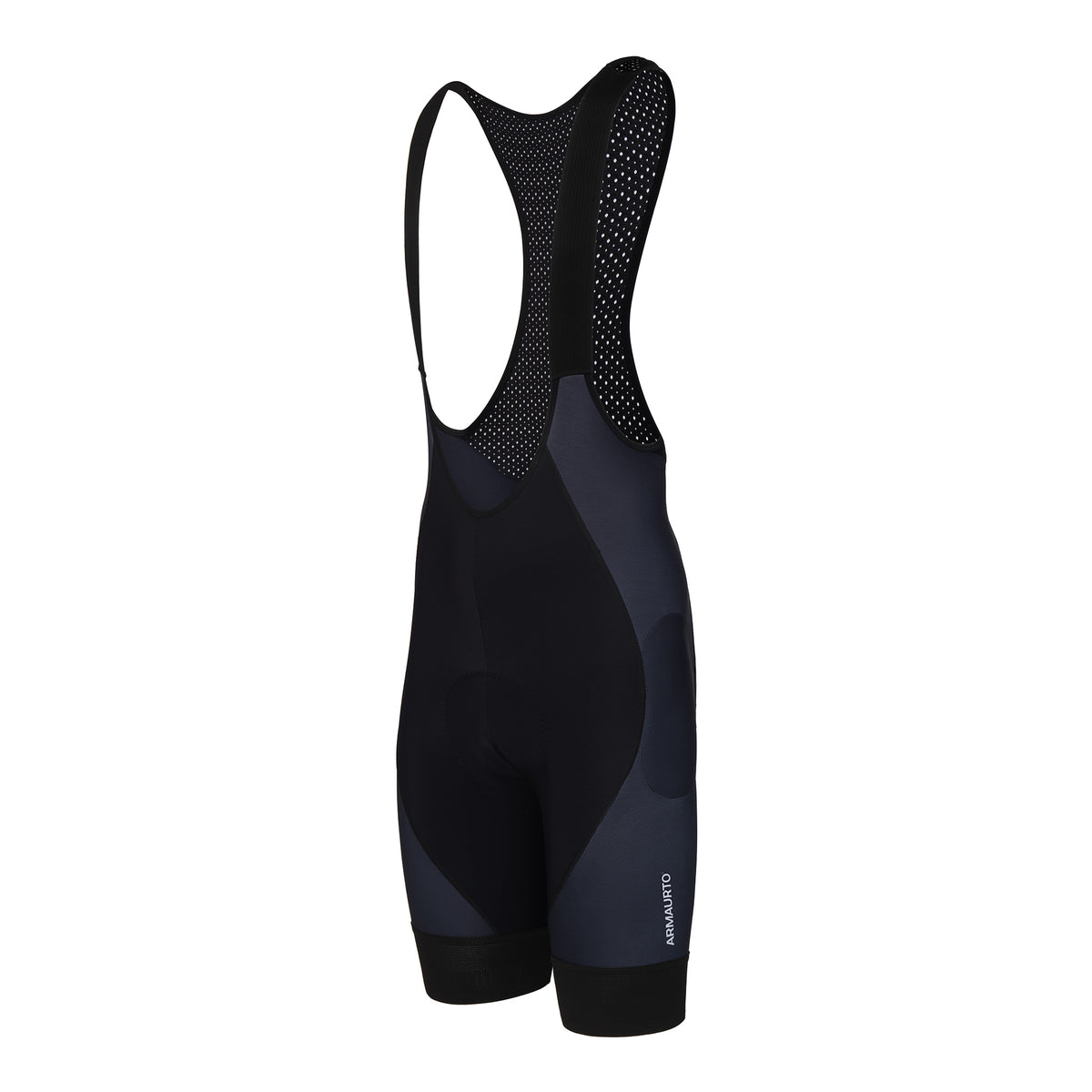 IP Collection Bib shorts with Hip Impact Protection - White logo and icon