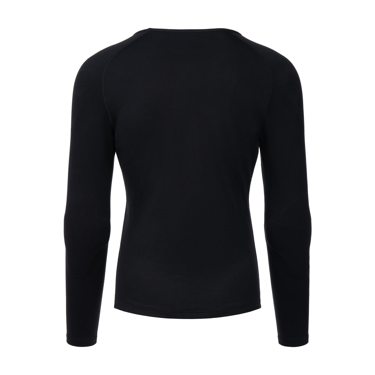 Men's Shoulder and Elbow Impact Protection Active Warm Thermal Long Sleeve Crew Neck Base Layer