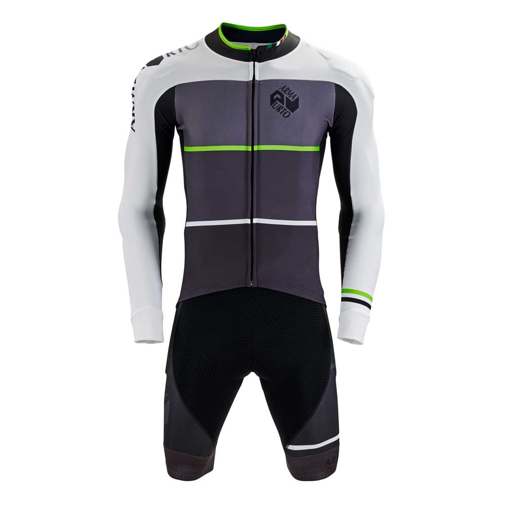 Team Long Sleeve Jersey White Front